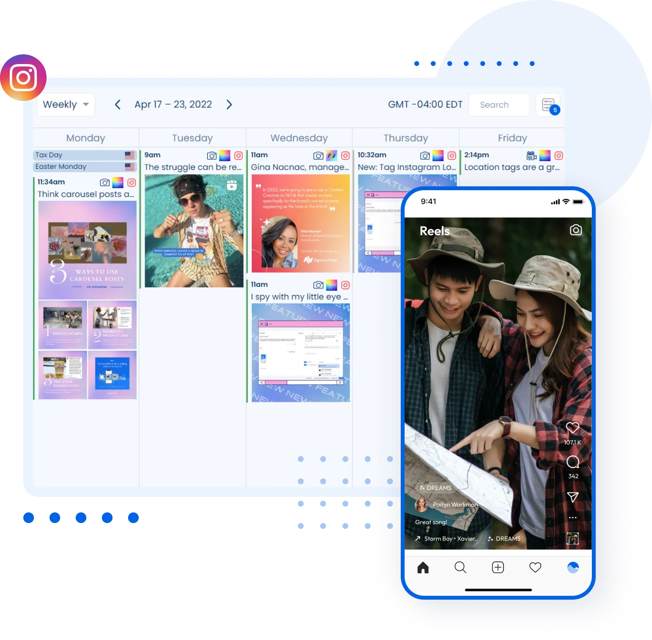 Instagram management tools for business