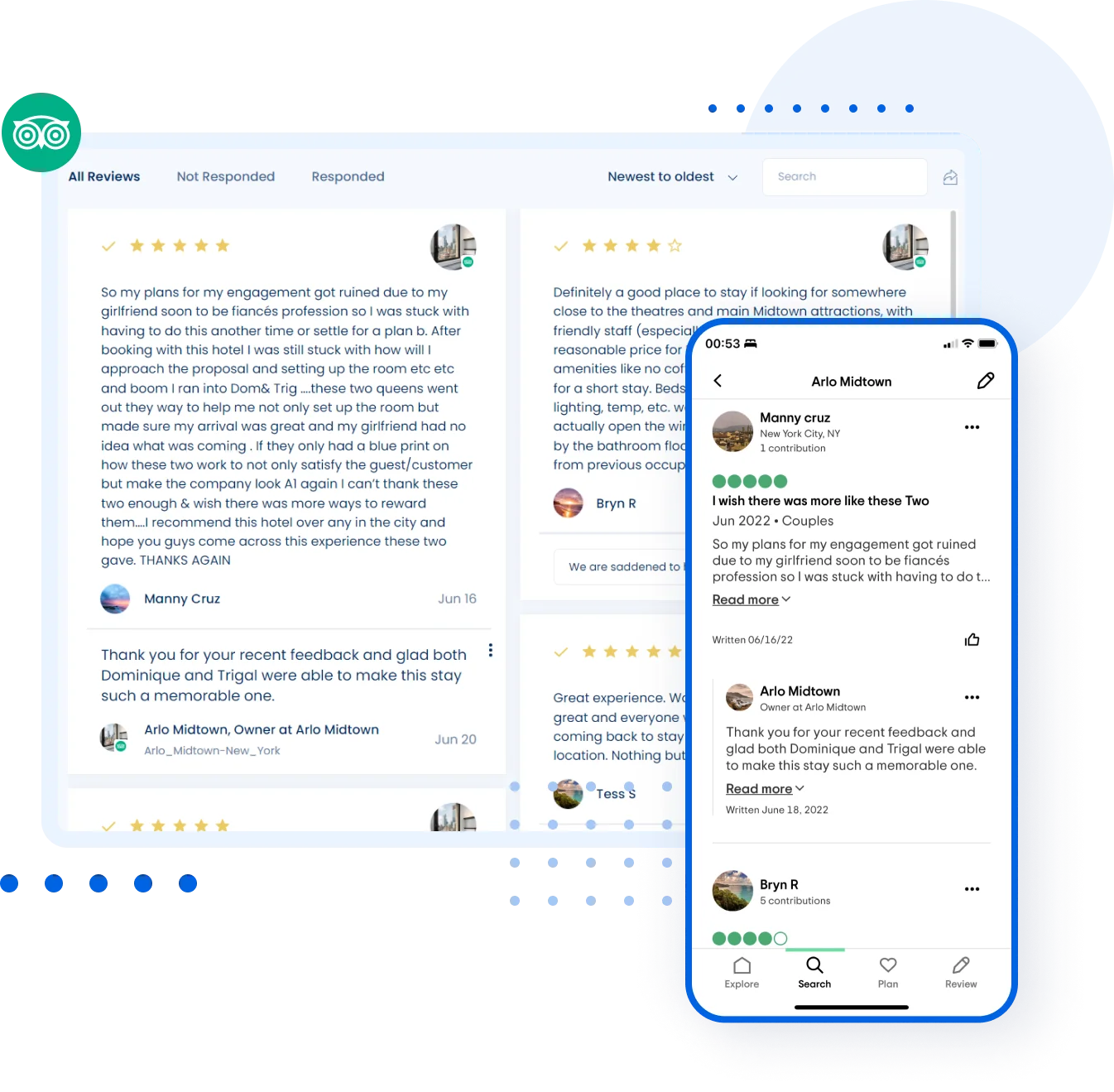 TripAdvisor management tools