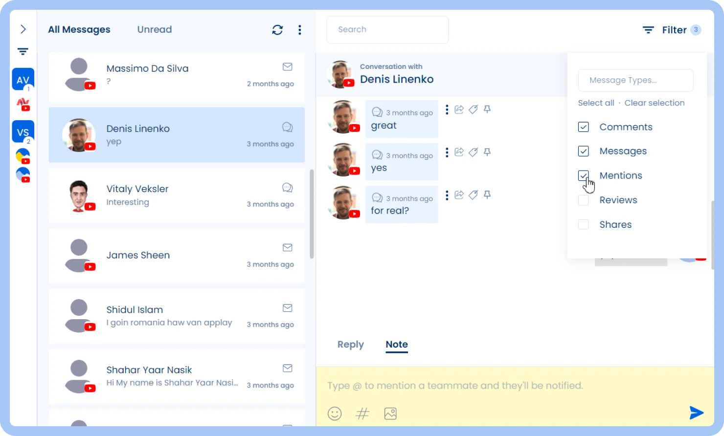 Efficiently Manage Subscribers & Comments as a Team